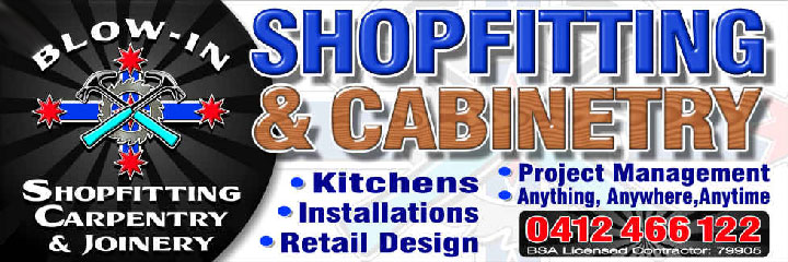 Welcome to Blow iN Shopfitting and Cabinetry